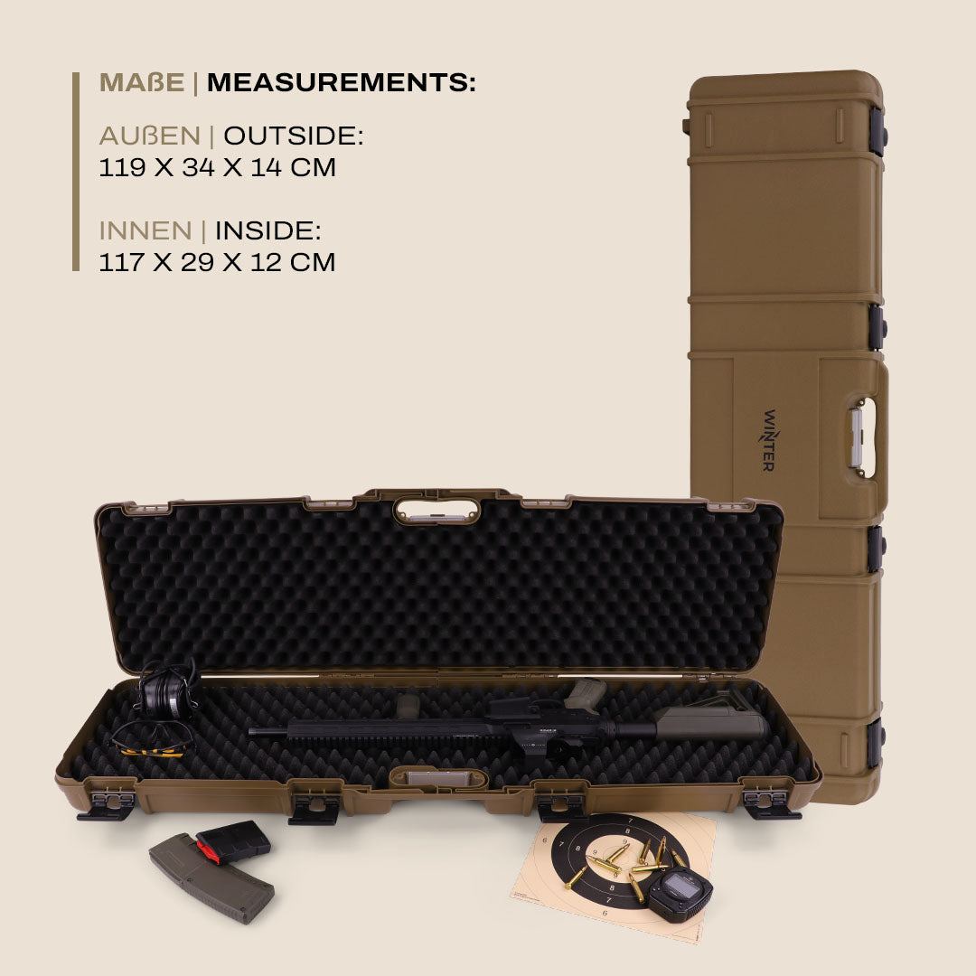 Gewehrkoffer 117cm | 1 Langwaffe