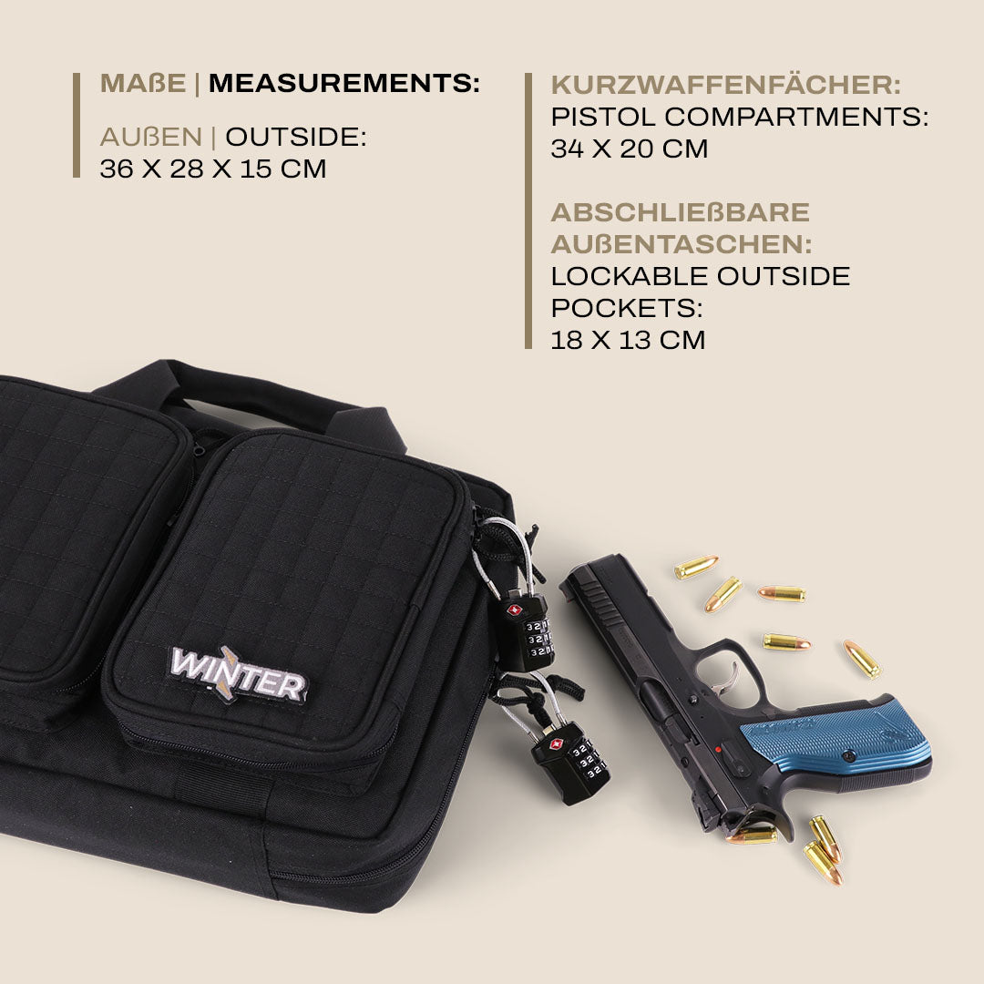 Pistolentasche | 2 Pistolen